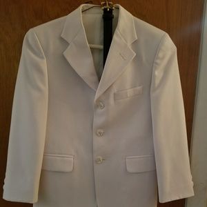 Boys White blazer
